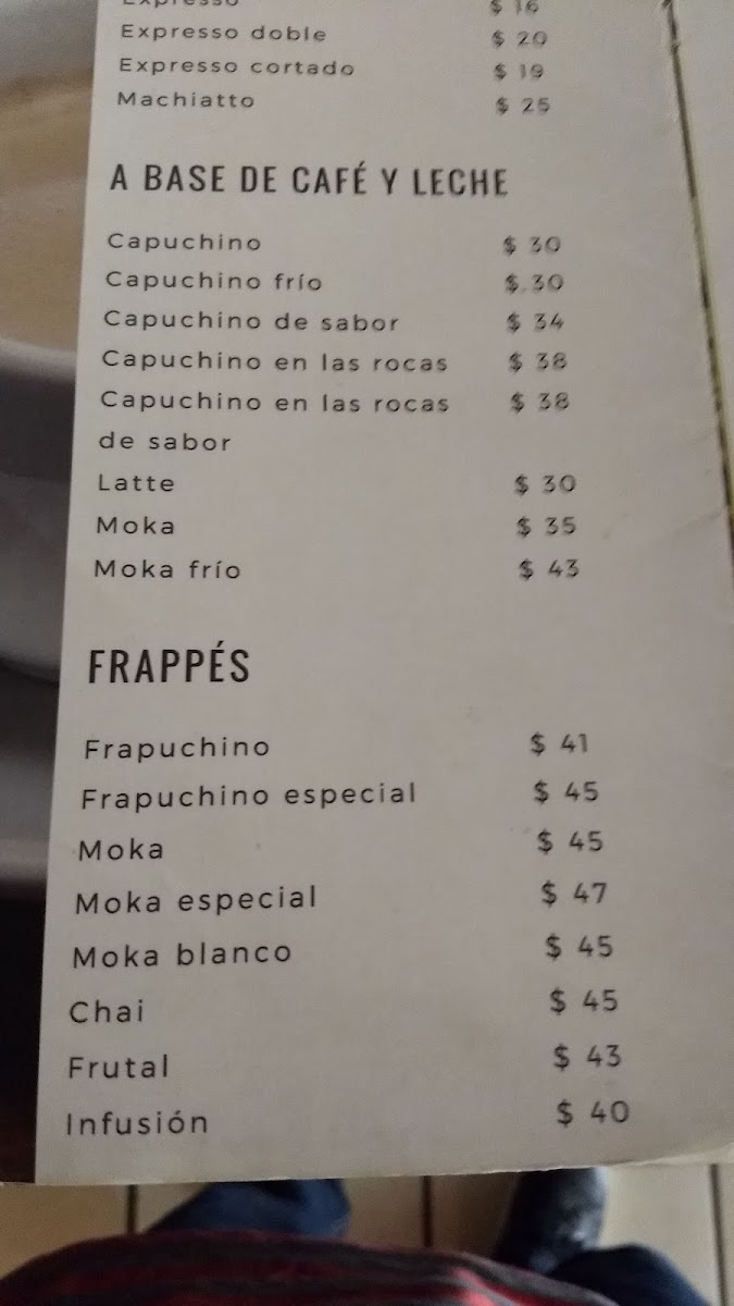 Cultura, Ideas & Café Menu - Image 2